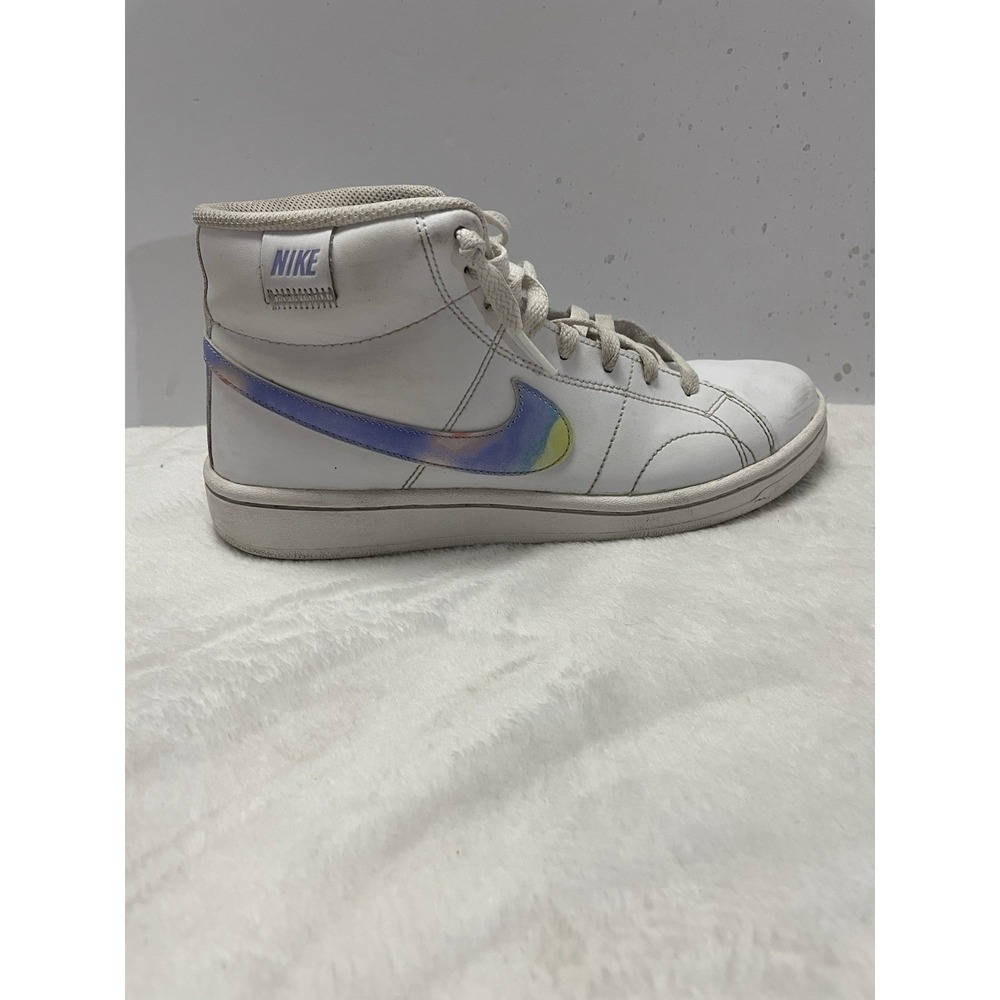 Womens Nike Court Royale 2 Mid White/Multi Basketball Sneakers DD9670-100 Size 8